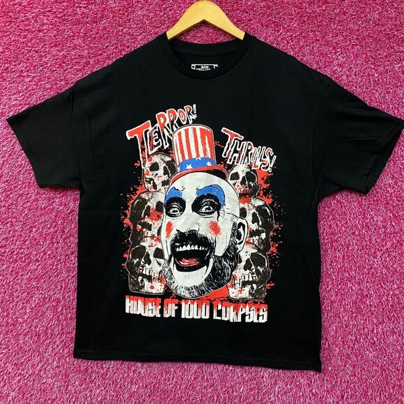 Rob Zombie House Of 1000 Corpses Graphic Design T-Shirt XL - Picture 1 of 4
